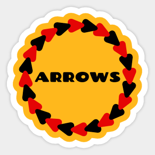 Arrows Sticker